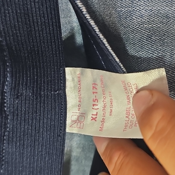 Women's Blue Flared Jeans - Picture 5 of 7